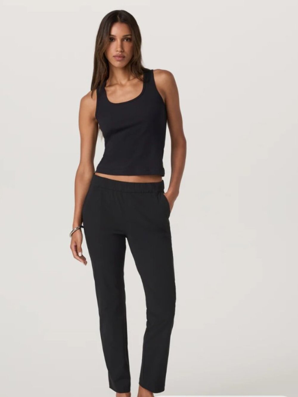 Vuori Miles Ankle Pant Black Medium NWT Travel Athleisure VW404